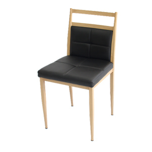 EZD-5673 철제 카페 인테리어 예쁜 디자인 가구 식탁 철재 의자 메탈 사이드 스틸 체어