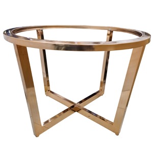 EZM-﻿3560 스테인레스 골드 다리/철재 테이블 다리 홈 카페 세라믹 철제 원형 식탁다리