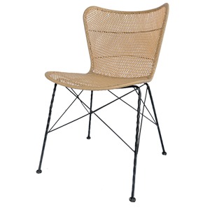 EZM-6138 철제 카페 인테리어 예쁜 디자인 가구 식탁 철재 의자 메탈 사이드 스틸 체어