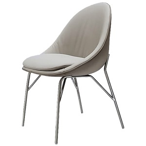 EZM-2994 철제 카페 인테리어 예쁜 디자인 가구 식탁 철재 의자 메탈 사이드 스틸 체어