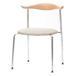 EZM-6485 카우체어 철제 카페 인테리어 예쁜 디자인 가구 식탁 철재 의자 메탈 사이드 스틸 체어
