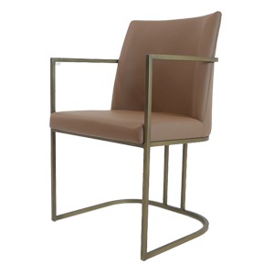 EZM-8687  철제 카페 인테리어 예쁜 디자인 가구 식탁 철재 의자 메탈 사이드 스틸 체어