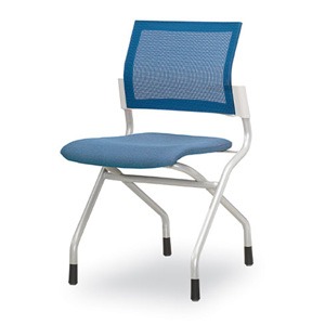 EZM-8412 철제 플라스틱 의자 고정 회의실 상담실 의자