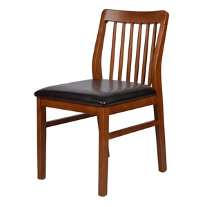 EZM-9533  목재 의자 한식당 인테리어 디자인 가구 식탁 목제 한우식당 의자 원목 식당 업소용의자