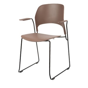 EZM-1713 플라스틱 카페 인테리어 사출 식탁 체어 예쁜 디자인 철제 의자 레스토랑 이쁜 구내식당 푸드코트의자