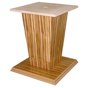 EZM-3763 목재 식탁 프레임 테이블다리 무늬목 사각 원형 대리석 목제다리 맞춤제작