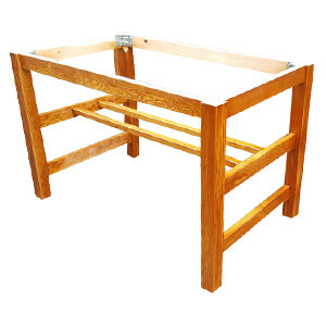 EZM-4240 목재 식탁 프레임 테이블다리 무늬목 사각 원형 대리석 목제다리 맞춤제작