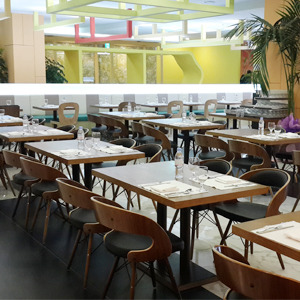 EZM-5273 휴게소 가구 구내식당 휴게실 급식실 교회 회사 함바식당 의자 테이블 제작 전문