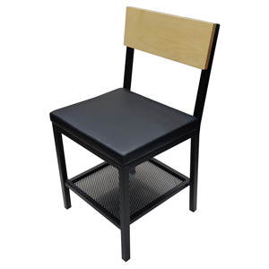 EZM-5451 철재의자 카페 인테리어 예쁜 디자인 가구 식탁 철제 의자 스틸 체어