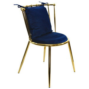 EZM-9324 철제 카페 인테리어 예쁜 디자인 가구 식탁 철재 의자 메탈 사이드 스틸 체어