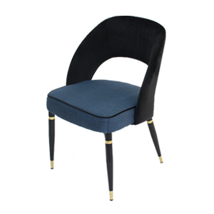 EZM-9531 철제 카페 인테리어 예쁜 디자인 가구 식탁 철재 의자 메탈 사이드 스틸 체어