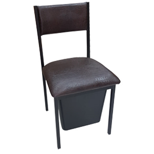 EZM-9486 철제 카페 인테리어 예쁜 디자인 가구 식탁 철재 의자 메탈 사이드 스틸 체어