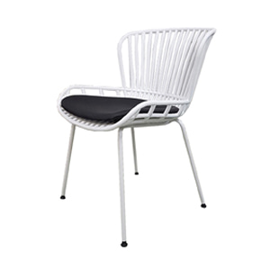 EZM-9534 철제 카페 인테리어 예쁜 디자인 가구 식탁 철재 의자 메탈 사이드 스틸 체어