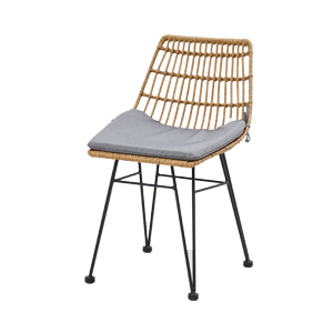 EZM-9662 철재 카페 인테리어 예쁜 디자인 가구 식탁 철재 의자 메탈 사이드 스틸 체어
