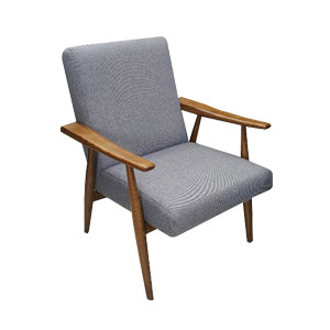 EZM-7203 목재 1인용 소파 카페 인테리어 호텔 병원 디자인 가구 목재쇼파 대기실 라운지 의자