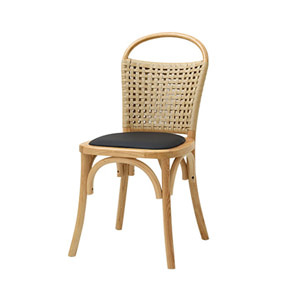 EZM-9725 목재 카페 인테리어 예쁜 디자인 가구 식탁 목제 의자 우드 사이드 원목 식당 업소용 체어