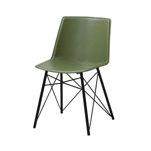 EZM-9764 철제 카페 인테리어 예쁜 디자인 가구 식탁 철재 의자 메탈 사이드 스틸 체어