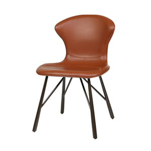 EZD-896 철제 카페 인테리어 예쁜 디자인 가구 식탁 철재 의자 메탈 사이드 스틸 체어
