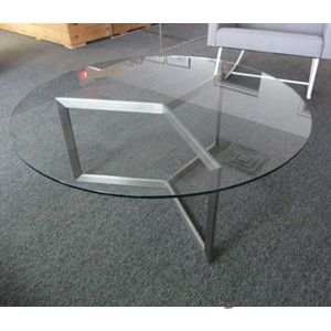 EZD-5340 철제 스텐 유리 테이블 골드 프레임 다리 디자인 식탁 사각 원형 라운드 주문제작