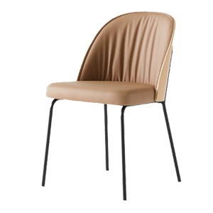 EZD-5985 철제 카페 인테리어 예쁜 디자인 가구 식탁 철재 의자 메탈 사이드 스틸 체어