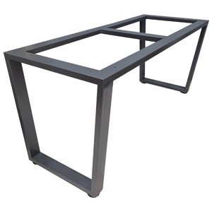EZM-6288 철제 우드슬랩 테이블 식탁 다리 1600/철재 원목 대리석 세라믹 스틸 제작 프레임