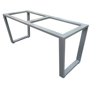EZM-4639 철제 우드슬랩 식탁 테이블 다리 1600/홈 카페 원목 대리석 철재 프레임 맞춤 주문제작