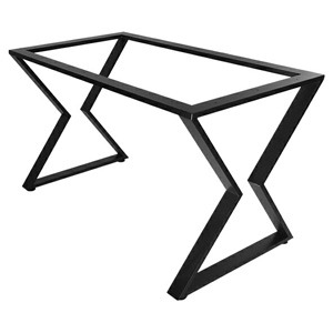 EZM-7204  철재 테이블다리 홈 카페 우드슬랩 세라믹 대리석 철제 식탁다리