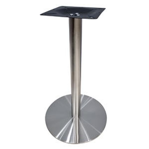 EZM-3362 스테인레스 원형다리/철제 홈 카페 인테리어 식탁 철재 테이블다리