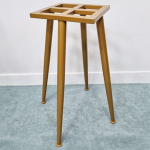 EZM-1430 홀쭉이 철재 테이블다리/원형 사각 식탁다리 홈 카페 철재 주문제작