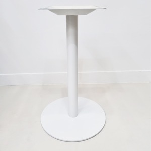 EZM-7440 철재 테이블다리 원형 화이트 450/홈 카페 식탁다리 테이블 쳘제다리