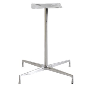 EZM-3337 알루미늄 스텐 실버기둥 드론 철재다리 홈 카페 인테리어 식탁 테이블 철제다리