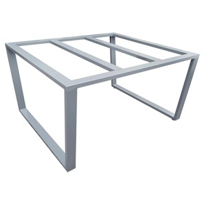 EZM-2082 철재 테이블 다리 철제 튼튼한 식탁다리 우드슬랩 대리석 세라믹 홈 카페 스틸 프레임 맞춤 주문제작