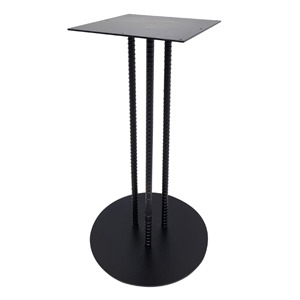 EZM-2459 철제 테이블 다리 철근 400/식탁다리 홈 카페 인테리어 철재 평철 주문제작