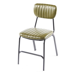 EZM-1455 철제 카페 인테리어 예쁜 디자인 가구 식탁 철재 의자 메탈 사이드 스틸 체어