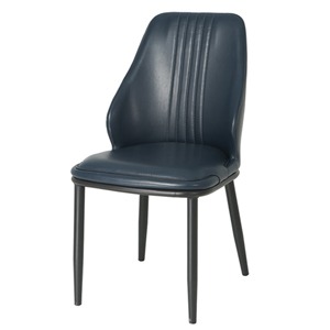 EZM-﻿7586 철제 카페 인테리어 예쁜 디자인 가구 식탁 철재 의자 메탈 사이드 스틸 체어