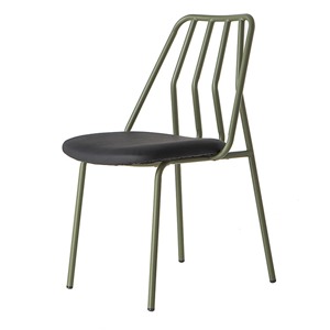 EZM-5414 철제 카페 인테리어 예쁜 디자인 가구 식탁 철재 의자 메탈 사이드 스틸 체어