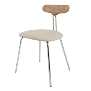 EZM-6531 유니체어 철제 카페 인테리어 예쁜 디자인 가구 식탁 철재 의자 스틸 체어