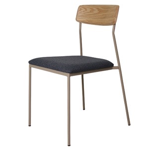 EZM-8375 철제 카페 인테리어 예쁜 디자인 가구 식탁 철재 의자 메탈 사이드 스틸 체어