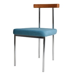 EZM-8320 철제 카페 인테리어 예쁜 디자인 가구 식탁 철재 의자 메탈 사이드 스틸 체어