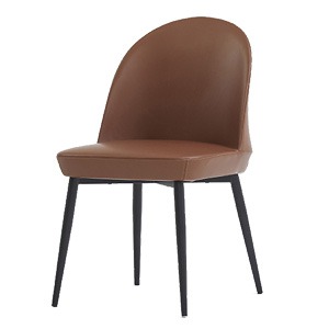 EZM-1262  철제 카페 인테리어 예쁜 디자인 가구 식탁 철재 의자 메탈 사이드 스틸 체어