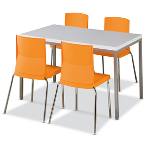 EZM-2157 휴게소 가구 구내식당 휴게실 급식실 교회 회사 함바식당 의자 테이블 제작 전문