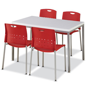 EZM-2165 휴게소 가구 구내식당 휴게실 급식실 교회 회사 함바식당 의자 테이블 제작 전문