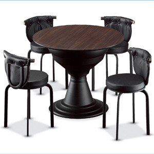 EZM-2482 휴게소 가구 구내식당 휴게실 급식실 교회 회사 함바식당 의자 테이블 제작 전문