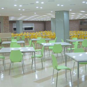EZM-2694 휴게소 가구 구내식당 휴게실 급식실 교회 회사 함바식당 의자 테이블 제작 전문