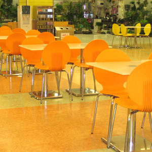 EZM-2703 휴게소 가구 구내식당 휴게실 급식실 교회 회사 함바식당 의자 테이블 제작 전문