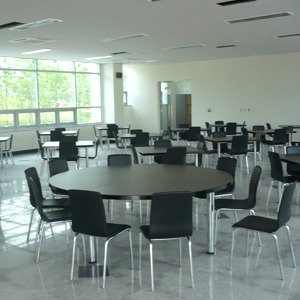 EZM-2706 휴게소 가구 구내식당 휴게실 급식실 교회 회사 함바식당 의자 테이블 제작 전문