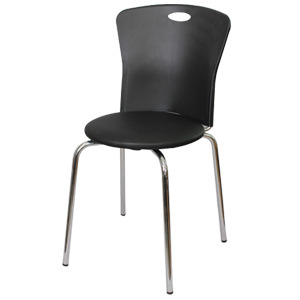 EZM-2947 플라스틱 카페 인테리어 사출 식탁 체어 예쁜 디자인 철제 의자 레스토랑 이쁜 구내식당 푸드코트의자