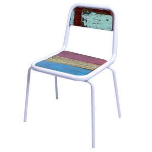 EZM-3064 철제 카페 인테리어 예쁜 디자인 가구 식탁 철재 의자 메탈 사이드 스틸 체어