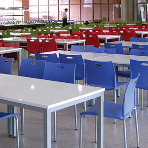 EZM-3170 휴게소 가구 구내식당 휴게실 급식실 교회 회사 함바식당 의자 테이블 제작 전문