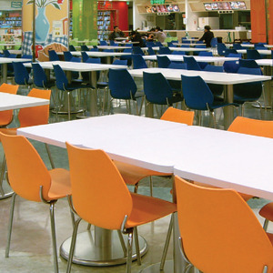 EZM-3175 휴게소 가구 구내식당 휴게실 급식실 교회 회사 함바식당 의자 테이블 제작 전문